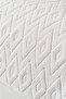 50X90 cm Set of 6 Hand and Face Towels Soft Textured Embossed Pattern Absorbent - 5