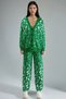My Fashion V-Neck Jacquard Knitwear Cardigan and Wide Leg Pants Set - 7