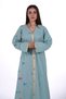 Mom & Daughter Matchy Embroidered Jalabiya Dress - Women's embroidered jalabiya for mother and daughter with a waist belt - 5