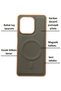 Redmi Note 13 Pro 5g Case Magsafe Carbonfiber Patterned Silicone Cover - 6