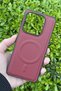 Redmi Note 14 5g Case Magsafe Carbon Fiber Patterned Silicone Cover - 4
