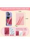 Silicone Phone Grip Lip Gloss and Card Holder,Reusable Adhesive Backed Clip,3 Pieces - 2