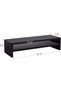 حامل شاشة متعدد الوظائف، حامل شاشة من طبقتين للكمبيوتر المحمول/التلفزيون/الكمبيوتر الشخصي/الطابعة - 5