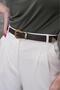 Buckle End Suit Pants Belt Jeans Belt Coat Belt Dress Belt Shirt Belt - 2