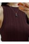 Slit Knitwear Dress - 3