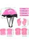Children Protective Gear Set Including Bike Helmet Knee Pads Elbow Pads Wrist Guards - 2