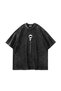 Satoru Gojo Printed Oversize Unisex Washable Black Tshirt - 2