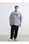 Timeless Clothing & Timeless Choices Large Size Zero Roba Collar Printed Combed Cotton Men's T-Shirt - 2