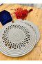 Presentation Plate Mat Jute Placemat American Service Set of 2 - 2