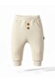 Baby Buttoned Pocketed Cotton Sweatpants - 5