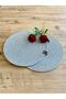 Presentation Plate Mat Jute Placemat American Service Set of 2 - 3
