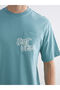 Esvab • Modern & Distinctive Zero Roba Collar Printed Combed Cotton Men's T-Shirt - 3