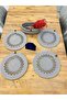 Wicker Jute Presentation Plate Mat Supla American Serving Tray and Basket 5 Pieces - 3