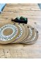 Jute Straw Presentation Plate Mat American Service Supla 6 Pieces - 5
