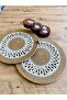 Presentation Plate Mat Jute Placemat American Service Set of 2
