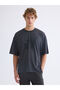 Esvab • Modern & Distinctive Zero Roba Collar Printed Combed Cotton Men's T-Shirt