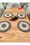 Wicker Jute Presentation Plate Mat Supla American Service Set of 4