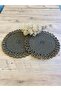 Presentation Plate Mat Jute Placemat American Service Set of 2