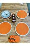 Presentation Plate Mat Jute Coaster American Serving and Cup Mat 8 Pieces - 2