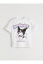 Esvab • Modern & Distinctive Zero Roba Collar Kuromi Printed Girls' T-Shirt - 2