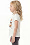 Printed Short Sleeve T-Shirt for Girls B9 - 3