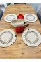 Presentation Plate Mat Jute Placemat American Serving and Basket Set 5 Pieces - 2