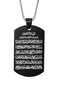 Ayetel Kursi Prayer Stainless Steel Men's Women's Necklace Tag Eck63 - 4