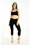 Women's Bamboo Capri Leggings Soft and Flexible