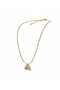 Anti-Tarnish Steel Ladybug Figured Zircon Stone Necklace - 3