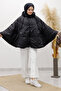 Hooded Inflatable Poncho Tsd260126 Black - 2