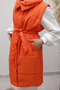 Snap Fastener Inflatable Vest Tsd260125 Orange - 4
