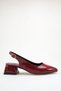 Roma Women's Patent Leather Heeled Ballerina Shoes – 5 cm Heel, Casual and Office Chic 1101 - 7
