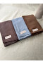 Hijab Plain Cotton Crash Shawl Set of 3 (Milky Coffee-Baby Blue-Caramel) - 3