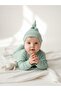 Baby Cotton Ribbed Hat Romper - 3