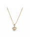 Non-Tarnish Steel Zircon Stone Necklace - 2