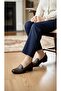 Rm 282 Genuine Leather Inside and Outside Orthopedic Short Heeled Mother Shoes - 2