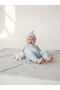 Baby Cotton Ribbed Hat Romper - 3