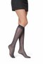 3 Pairs of Venus 40 Den Semi-Gloss Knee-Length Pantyhose Socks (Smoked) - 2