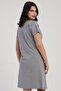Women's Short Sleeve Maternity Nursing Nightgown 100% Cotton C0T1N0905 - 4