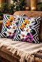 3D Digital Printing Premium Fabric Throw Pillow Cover 43X43 cm Set of 2 – Decorative Pillow - 2