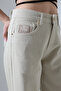 Women's High Waist Woven Wide Leg Pants - 5