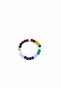 Natural Stone Bracelet – Tiger's Eye and Amethyst – Multicolored (1 Piece) - 4