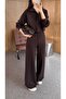 Modal Garnili Brown Tracksuit Set - 4