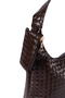 Bonega Knitted Patterned Faux Leather Wallet with Accessories Women's Hand and Shoulder Bag Brown - 4