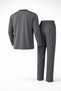 Men's Interlock Comfortable Fit Zero Collar High Quality Cotton Pajama Set 16670 - 5