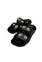 Women's Lightweight Soft Sole Beach Pool Daily Slippers with Straps and Accessories - 3