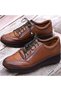 Genuine Leather Padded Heels with Rubber Straps Orthopedic Daily Women's Casual Shoes
