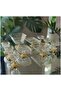 10 Piece Gold Meral Footed Cake, Salad, Dessert, Bowl & Presentation Serving Set - 3