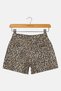 Kids Girl Animal Print Denim Shorts, Multicolor - 3
