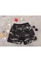 Men's Black Camouflage Swim Shorts - 3